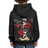 Hephani, Schlange, 1st | Kinder Hoodie - Schwarz