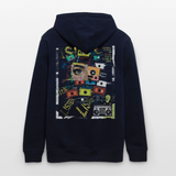 Shahzada, Kassetten, 1st | Cruiser, Unisex Bio-Hoodie - Navy