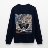 Sakhr, Informatik, 1st | Roller, Unisex Bio-Sweatshirt - Navy