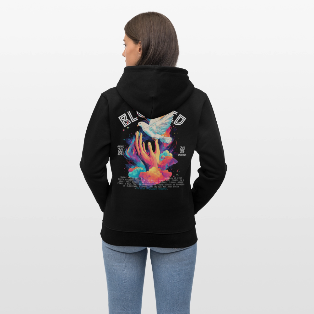 Posei, Taube, 1st | Cruiser, Unisex Bio-Hoodie - Schwarz