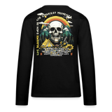 Panian, Berge, 1st | Teenager Langarmshirt - Schwarz