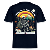 Tethyan, Skelet, 1st | Essential, Relaxed Fit Unisex Bio T-Shirt - Navy