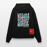 Raijin, Kassetten, 1st | Heavyweight Oversized Bio Hoodie, Unisex - SOLID BLACK
