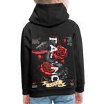 Hephani, Schlange, 1st | Kinder Hoodie - Schwarz