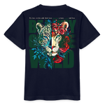 Irise, Leopard, 1st | Kinder Bio T-Shirt - Navy
