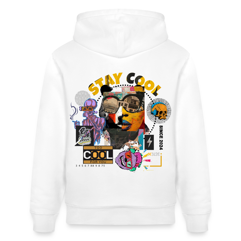 Thorvalis, Bär, 1st | Cruiser, Unisex Bio-Hoodie - Weiß