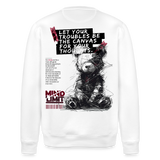 Zentharis, Bär, 1st | Roller, Unisex Bio-Sweatshirt - Weiß