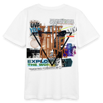 Celestaris, Schmetterling, 1st | Teenager Bio T-Shirt - Weiß