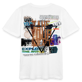 Celestaris, Schmetterling, 1st | Teenager Bio T-Shirt - Weiß