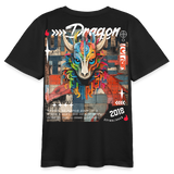 Nezha, Drache, 1st | Teenager Bio T-Shirt - Schwarz
