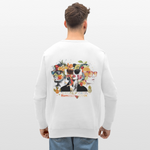 Sylvaris, Gesichter, 1st | Roller, Unisex Bio-Sweatshirt - Weiß
