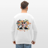 Sylvaris, Gesichter, 1st | Roller, Unisex Bio-Sweatshirt - Weiß