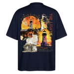 Morian, Leuchtturm, 1st | Blaster, Oversize Bio T-Shirt, Unisex - Navy