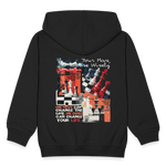 Heraa, Schach, 1st | Kinder Zip Hoodie - Schwarz
