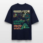 Gaian, U-Bahn, 1st | Blaster, Oversize Bio T-Shirt, Unisex - Navy