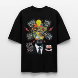 Dandan, Glühbirne, 1st | Blaster, Oversize Bio T-Shirt, Unisex - Schwarz