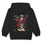 Hephani, Schlange, 1st | Kinder Zip Hoodie - Schwarz