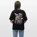 Vorthalos2, Skelet, 1st | Blaster, Oversize Bio T-Shirt, Unisex - Schwarz