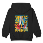 Perseus, Beten, 1st | Kinder Zip Hoodie - Schwarz