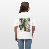 Xantherion, Schildkröte, 1st | Blaster, Oversize Bio T-Shirt, Unisex - Weiß