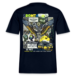 Lugh , Engel, 1st | Essential, Relaxed Fit Unisex Bio T-Shirt - Navy