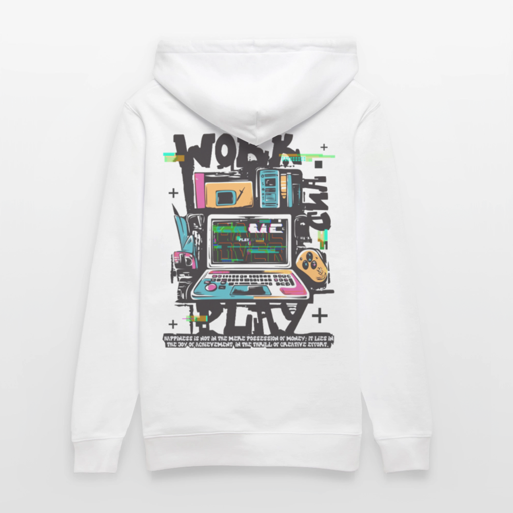 Aetherion, Laptop, 1st | Cruiser, Unisex Bio-Hoodie - Weiß