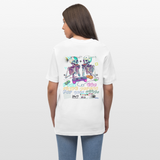 Malakar, Gaming, 1st | Essential, Relaxed Fit Unisex Bio T-Shirt - Weiß