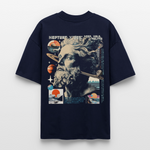 Phoebean, Neptun, 1st | Blaster, Oversize Bio T-Shirt, Unisex - Navy