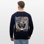 Sakhr, Informatik, 1st | Roller, Unisex Bio-Sweatshirt - Navy