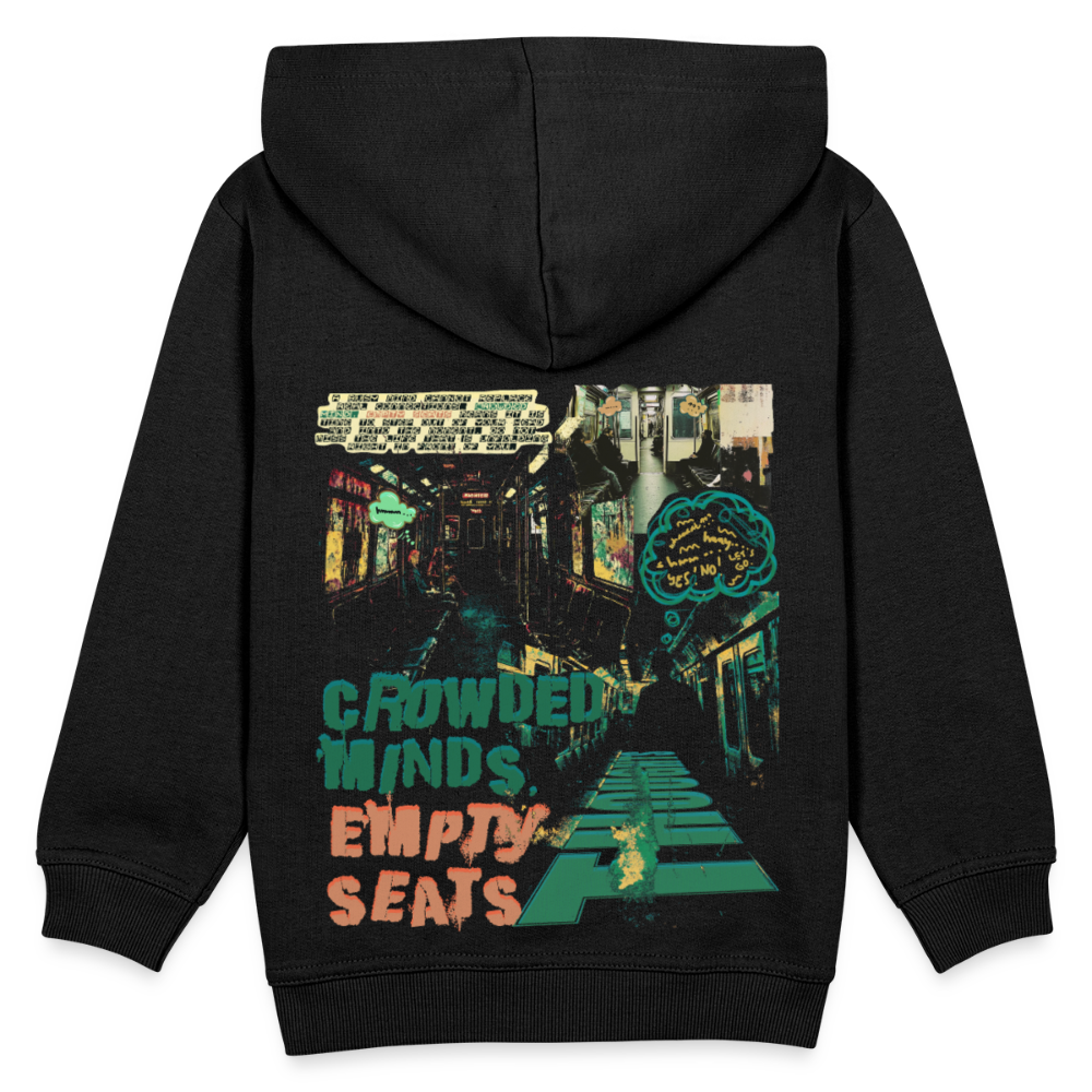 Gaian, U-Bahn, 1st | Kinder Hoodie - Schwarz