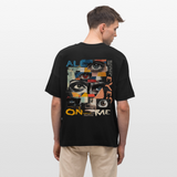 Hachiman, Augen, 1st | Blaster, Oversize Bio T-Shirt, Unisex - Schwarz