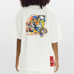 Kepleris, Tiger, 1st | Heve, Heavyweight Oversized Bio T-Shirt, Unisex - OFF WHITE