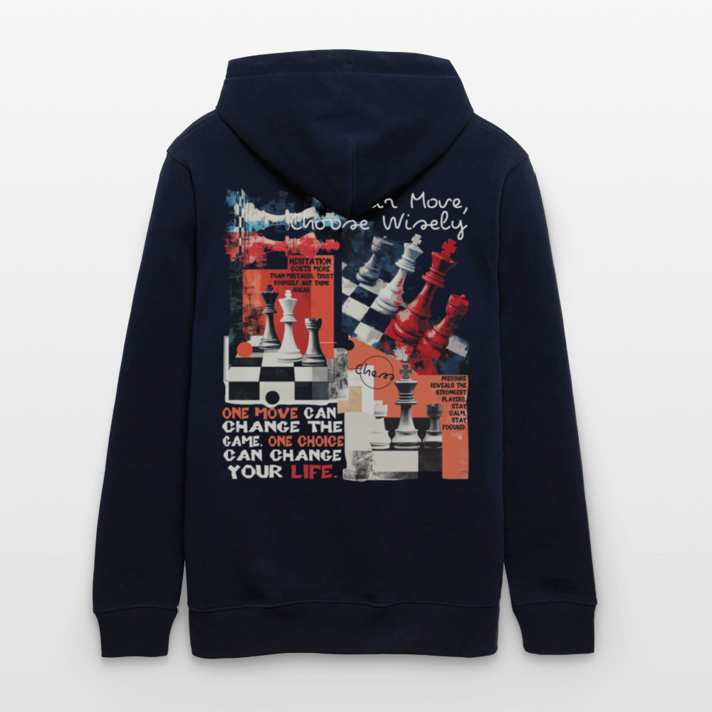 Heraa, Schach, 1st | Cruiser, Unisex Bio-Hoodie - Navy
