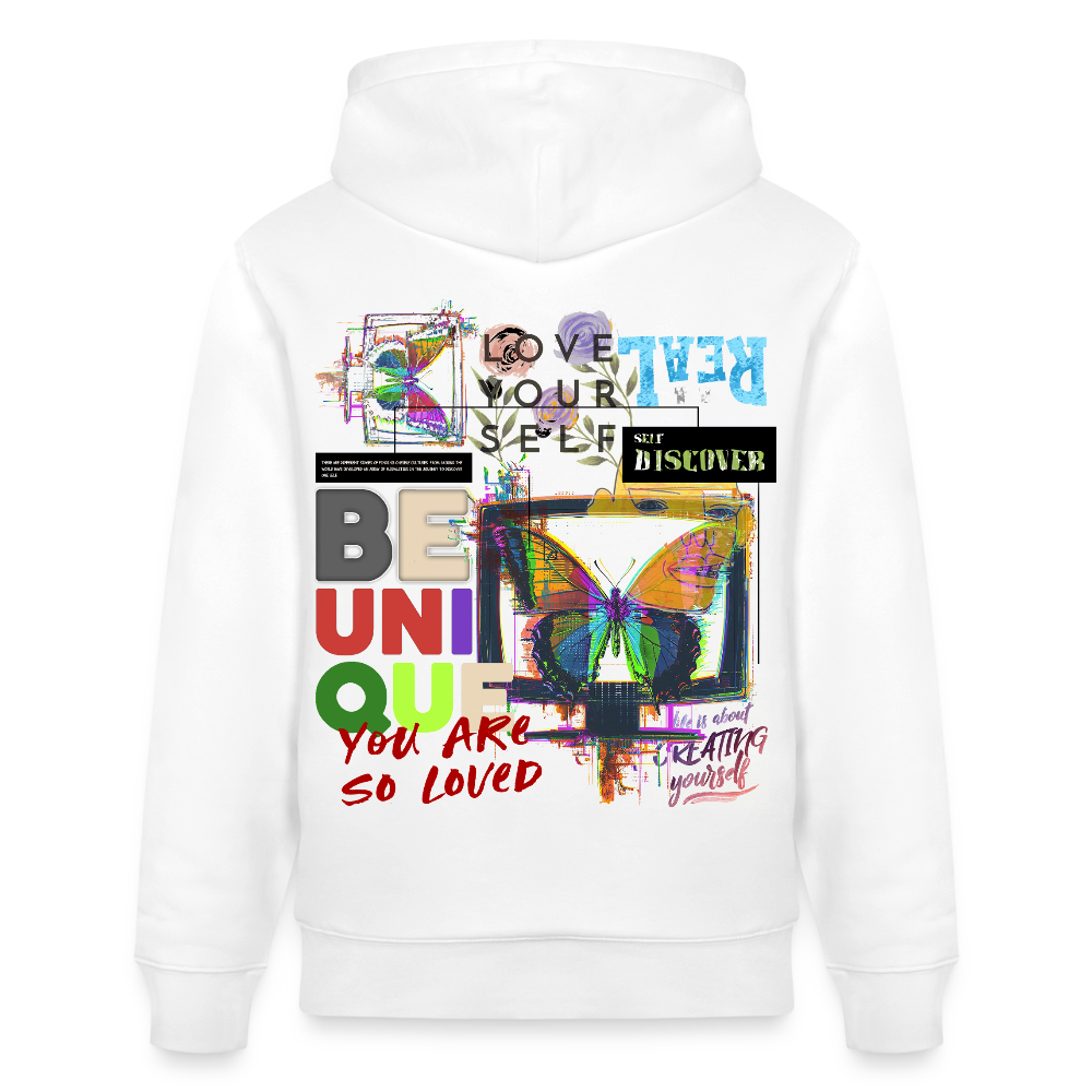 Orvathar, Fernseher, 1st | Cruiser, Unisex Bio-Hoodie - Weiß