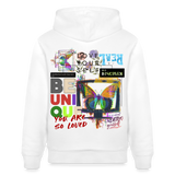 Orvathar, Fernseher, 1st | Cruiser, Unisex Bio-Hoodie - Weiß