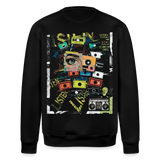 Shahzada, Kassetten, 1st | Roller, Unisex Bio-Sweatshirt - Schwarz