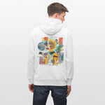 Rivandor, Fantasie, 1st | Cruiser, Unisex Bio-Hoodie - Weiß