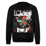 Zalzalak, Kaffee, 1st | Roller, Unisex Bio-Sweatshirt - Schwarz