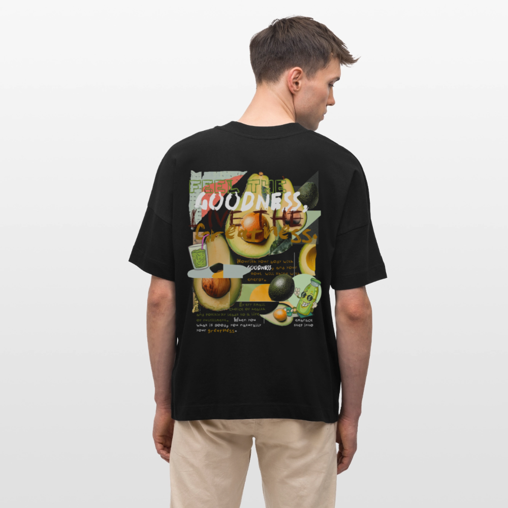 Daeva, Avocado, 1st | Blaster, Oversize Bio T-Shirt, Unisex - Schwarz