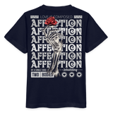 Zeusun, Rose, 1st | Kinder Bio T-Shirt - Navy