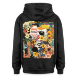 Vaelthar, Blumen, 1st | Freshhood, Oversized Unisex Hoodie - Anthrazit
