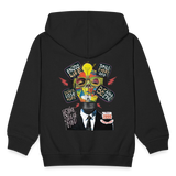 Dandan, Glühbirne, 1st | Kinder Zip Hoodie - Schwarz