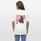 Orionis, Schach, 1st | Essential, Relaxed Fit Unisex Bio T-Shirt - Weiß