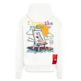 Noctharius, Malen, 1st | Heavyweight Oversized Bio Zip Hoodie, Unisex - OFF WHITE