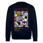 Shennong, Augen, 1st | Roller, Unisex Bio-Sweatshirt - Navy