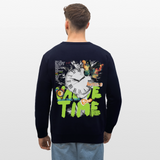 Ifrit, Uhr, 1st | Roller, Unisex Bio-Sweatshirt - Navy