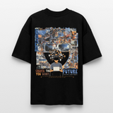 Sakhr, Informatik, 1st | Blaster, Oversize Bio T-Shirt, Unisex - Schwarz