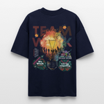 Inari, Glühbirne, 1st | Blaster, Oversize Bio T-Shirt, Unisex - Navy