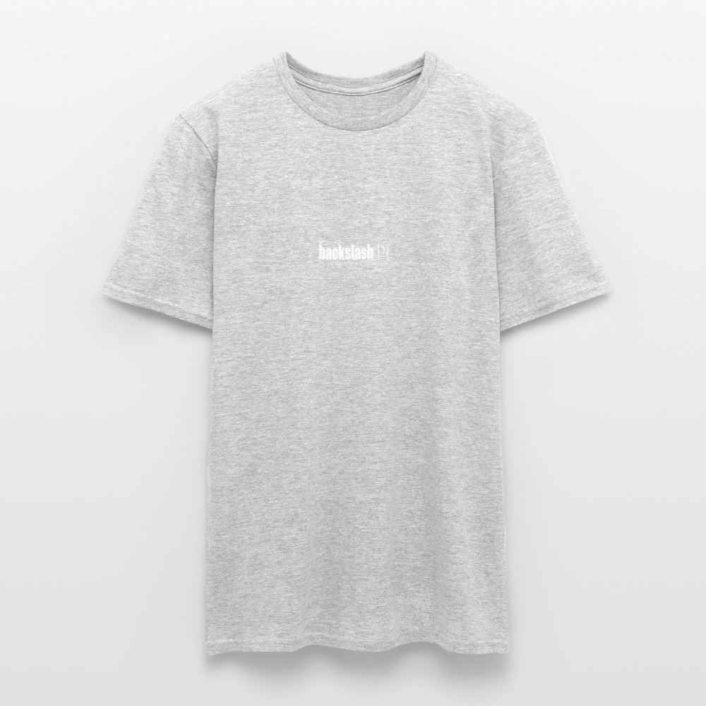 Männer T-Shirt - Grau meliert
