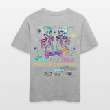 Malakar, Gaming, 1st | Essential, Relaxed Fit Unisex Bio T-Shirt - Grau meliert